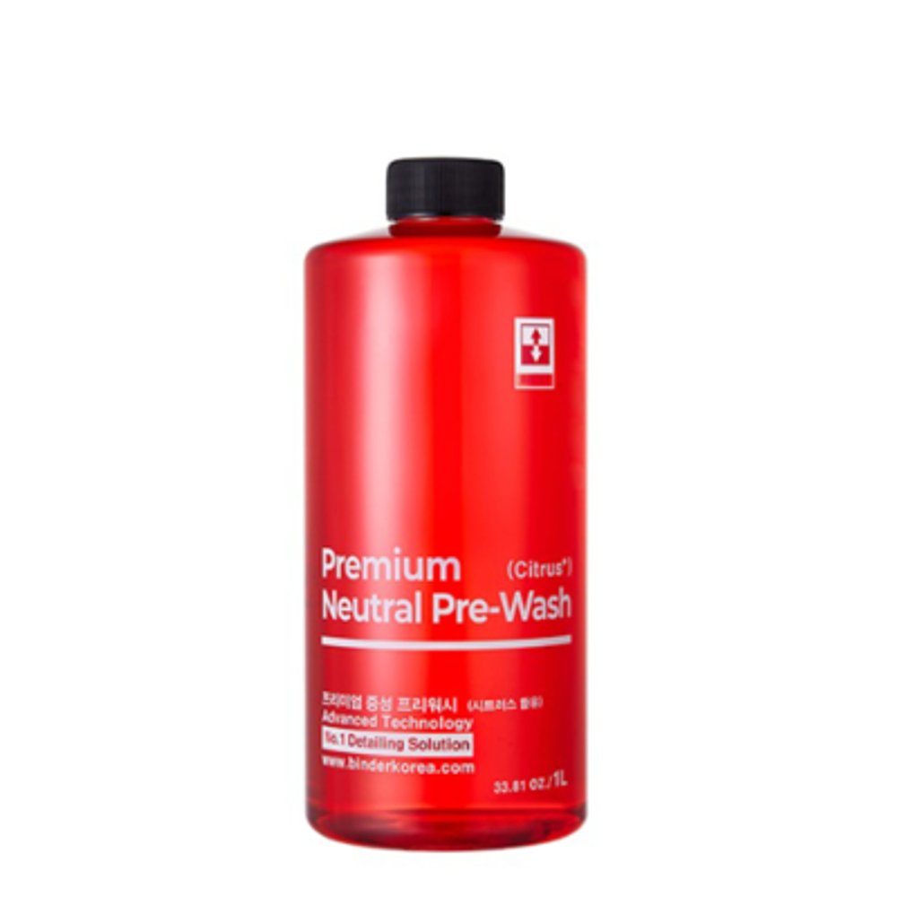 BINDER Нейтральный шампунь для предварительной мойки Premium Neutral Pre-Wash Citrus, 1л