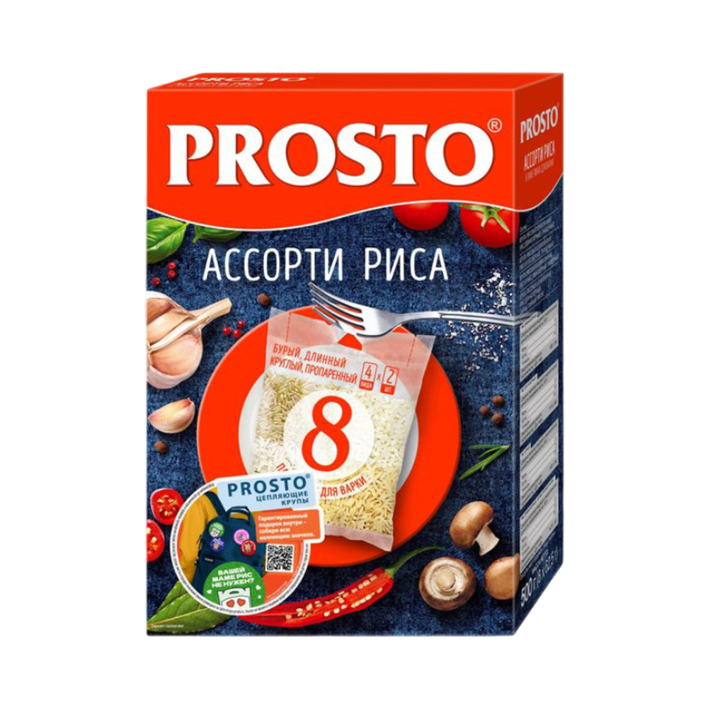 Ассорти PROSTO риса 500г