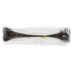 Поводок стальной 7х7, 25см, Brown uncoated (100шт/уп)