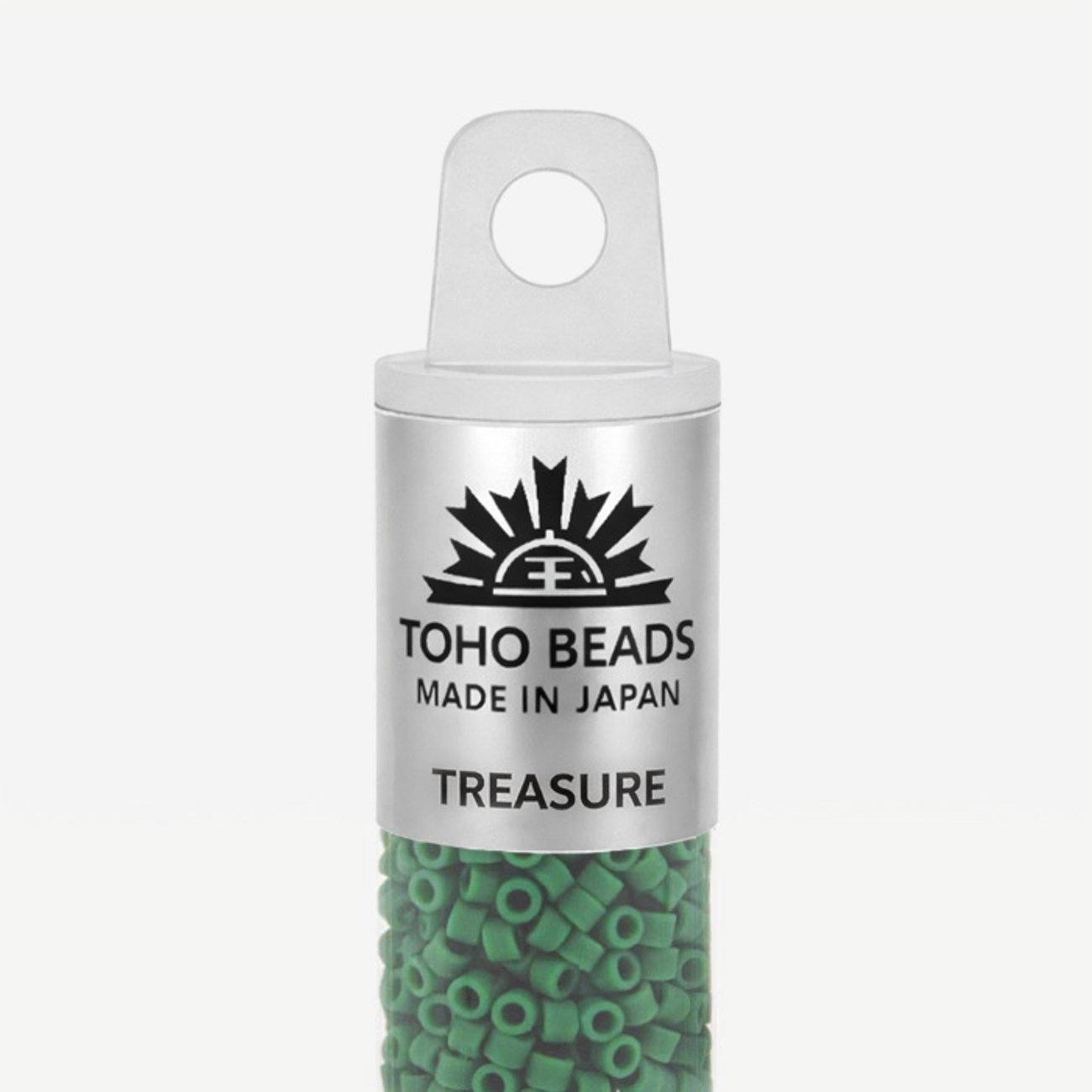 Японский бисер TOHO Treasure (№47HF), непрозрачный матовый