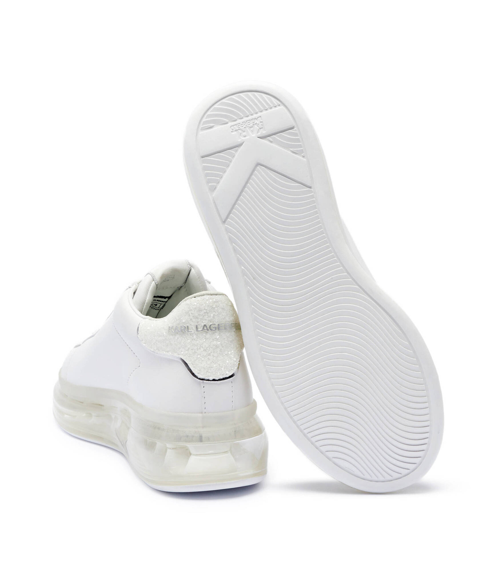 Кожаные кроссовки kapri kushion Karl Lagerfeld - белый(KL62630N)