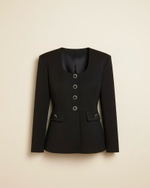 Жакет "Горная лань" в черном