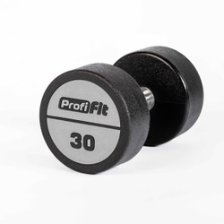 Гантельный ряд полиуретановый LEVEL (шаг 2,5 кг, 5 пар) PROFI-FIT 27,5-37,5 кг