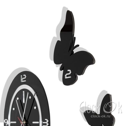 Настенные часы Вальс Бабочек