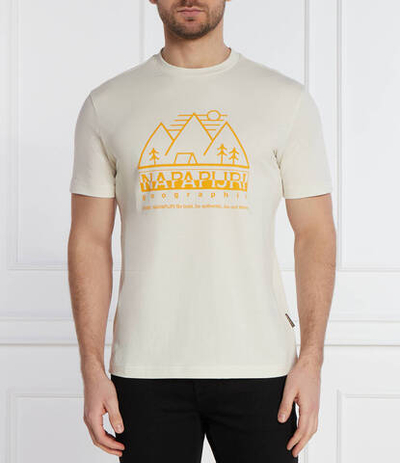 Футболка Napapijri - экрю(NP0A4HQE)