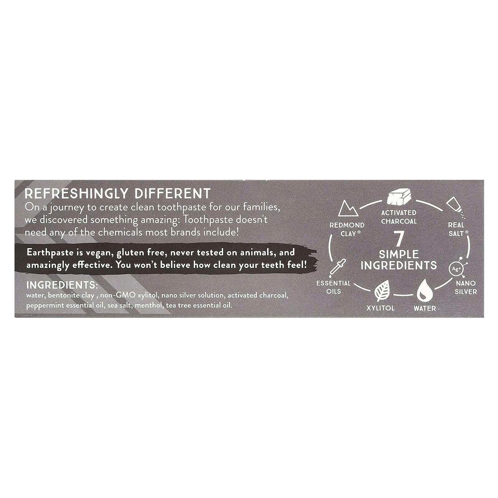 Redmond Trading Company, Silver Earth Paste®, минеральная зубная паста, перечная мята, 113 г (4 унции)
