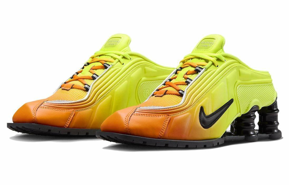 Кроссовки Martine Rose X Nike Shox Mr4 "Safety Orange" (Женская размерная сетка)