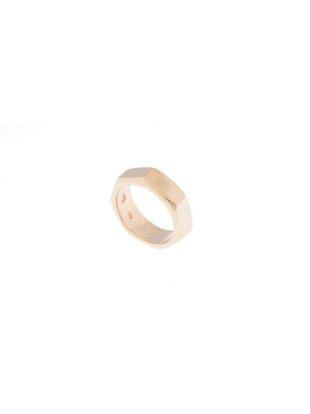 "Гайка" кольцо в золотом покрытии из коллекции "Стройка" от Jenavi
