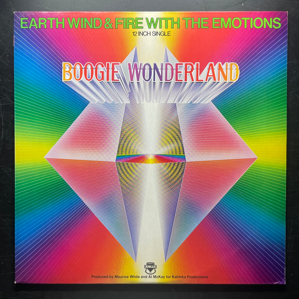 Earth Wind & Fire – Boogie Wonderland (Япония 1979г.) 12", 45 RPM