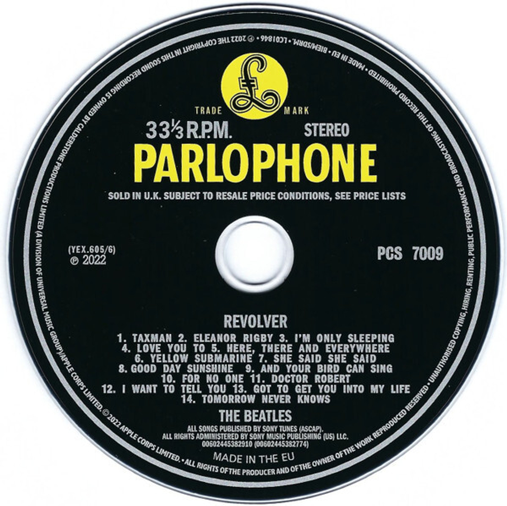 CD The Beatles - Revolver 2CD (Германия 2022г.)