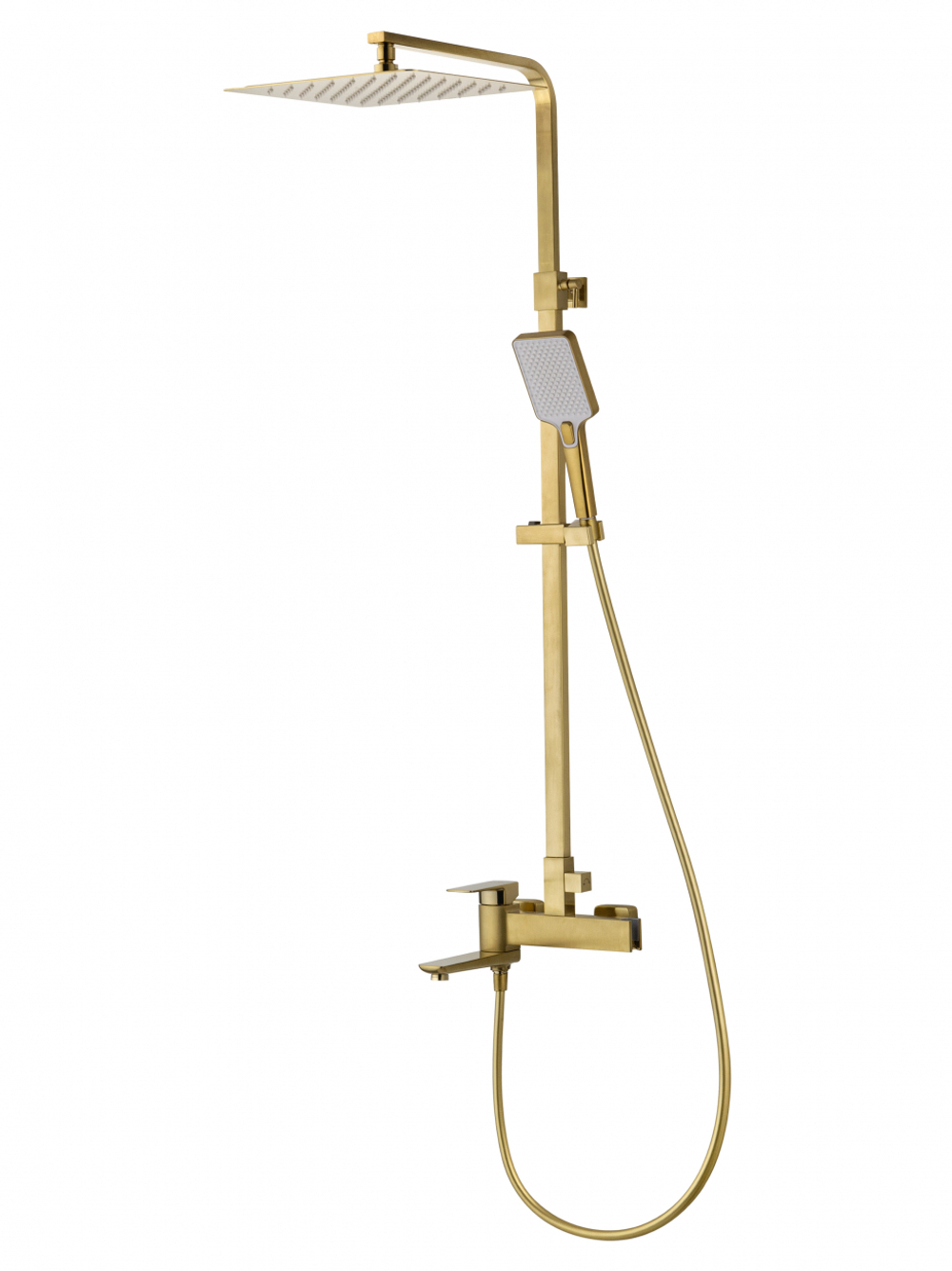 Душевая система WONZON & WOGHAND EDGE, Брашированное золото (WW-88739003-BG)
