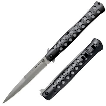 Складной нож Cold Steel 26B6 Ti-Lite 6 Aluminum c клинком из стали CPM-S35VN, рукоять алюминий / Stainless Steel