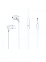 Гарнитура Borofone M26, вакуумные, разъем Jack, кабель 1.2 м White