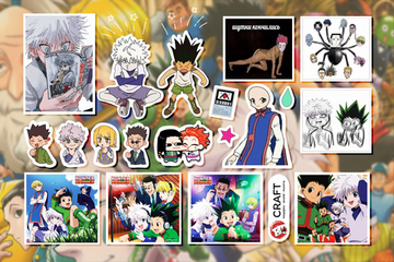 Стикерлист "Хантер х Хантер"