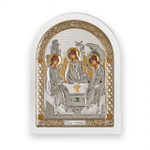Св. Троица, арочная, белое дерево, 175х225