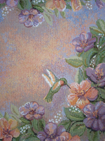 Декоративный гобеленовый чехол Колибри 47х47