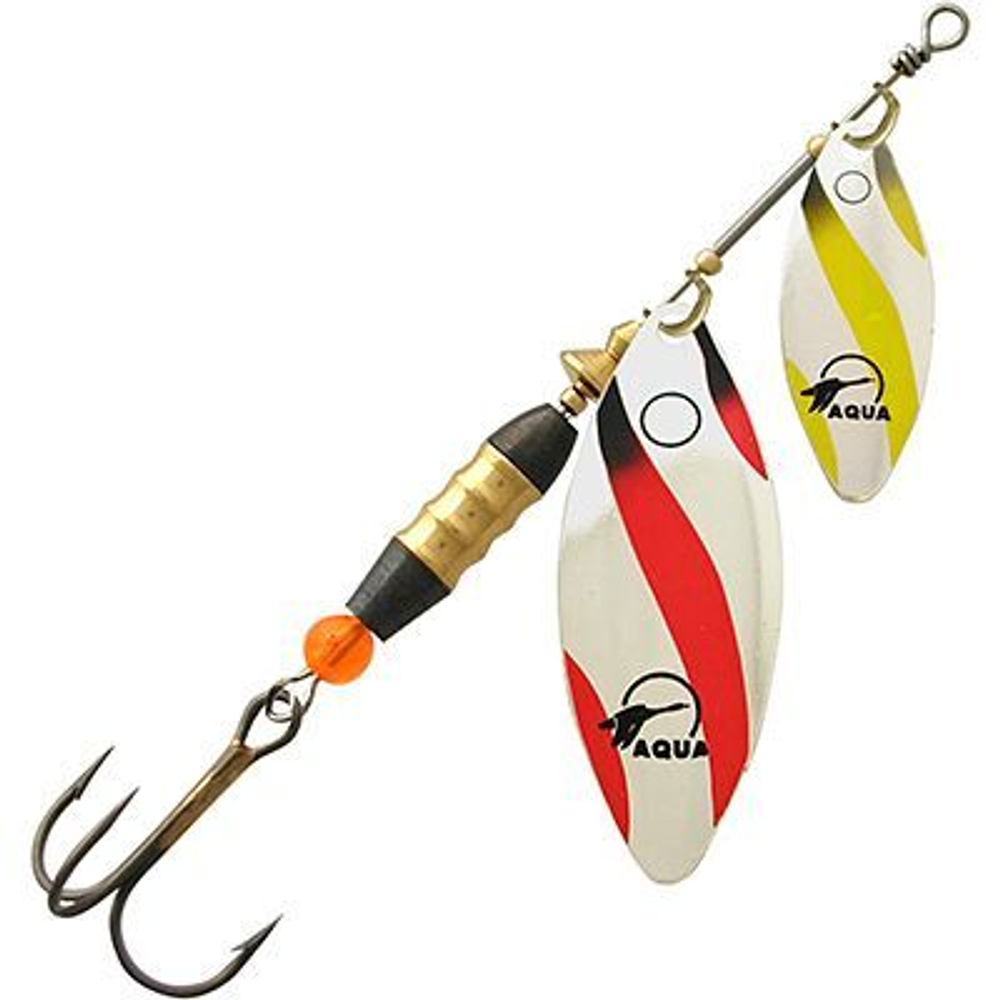 Блесна вертушка DOUBLE LONG 16,0g, № 1 + № 3, DUL-01