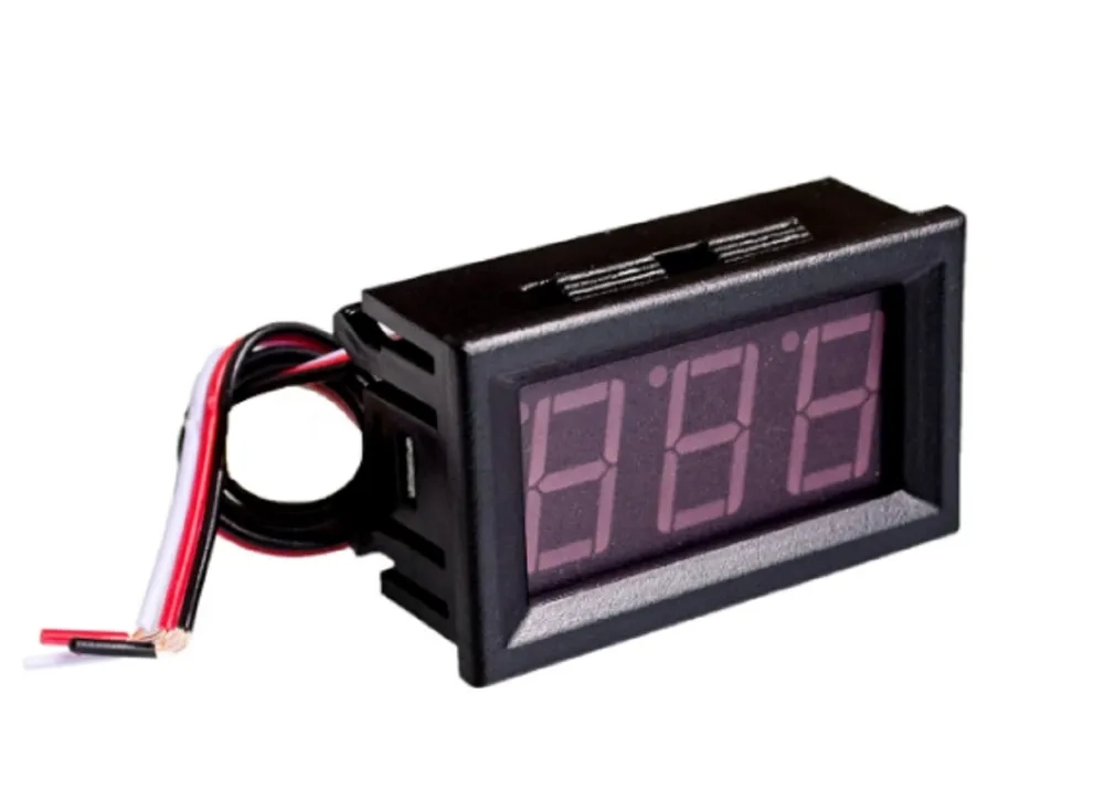 Вольтметр цифровой, СИНИЙ 0.56 дюйма предел измерений DC 0-100V