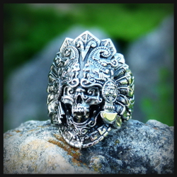 Кольцо "Жрец" мельхиор , чернение