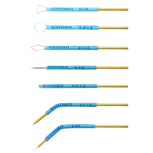 Набор электродов монополярных для коагулятора Ellman Surgitron S10B, диаметр штекера 1,6 мм