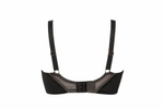 Черный бюстгальтер Chita на каркасах с чашками на тонком поролоне (Размер: 65I) (Цвет: черный)