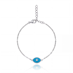 Браслет-цепочка овал