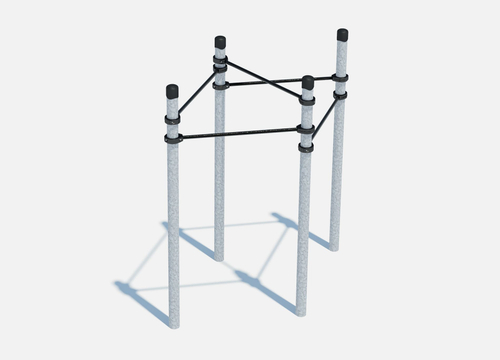 Воркаут-комплекс из 5 турников (цинк)