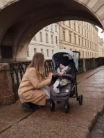 Коляска детская "KIRA STAR" RA055 Ocean Green 2022