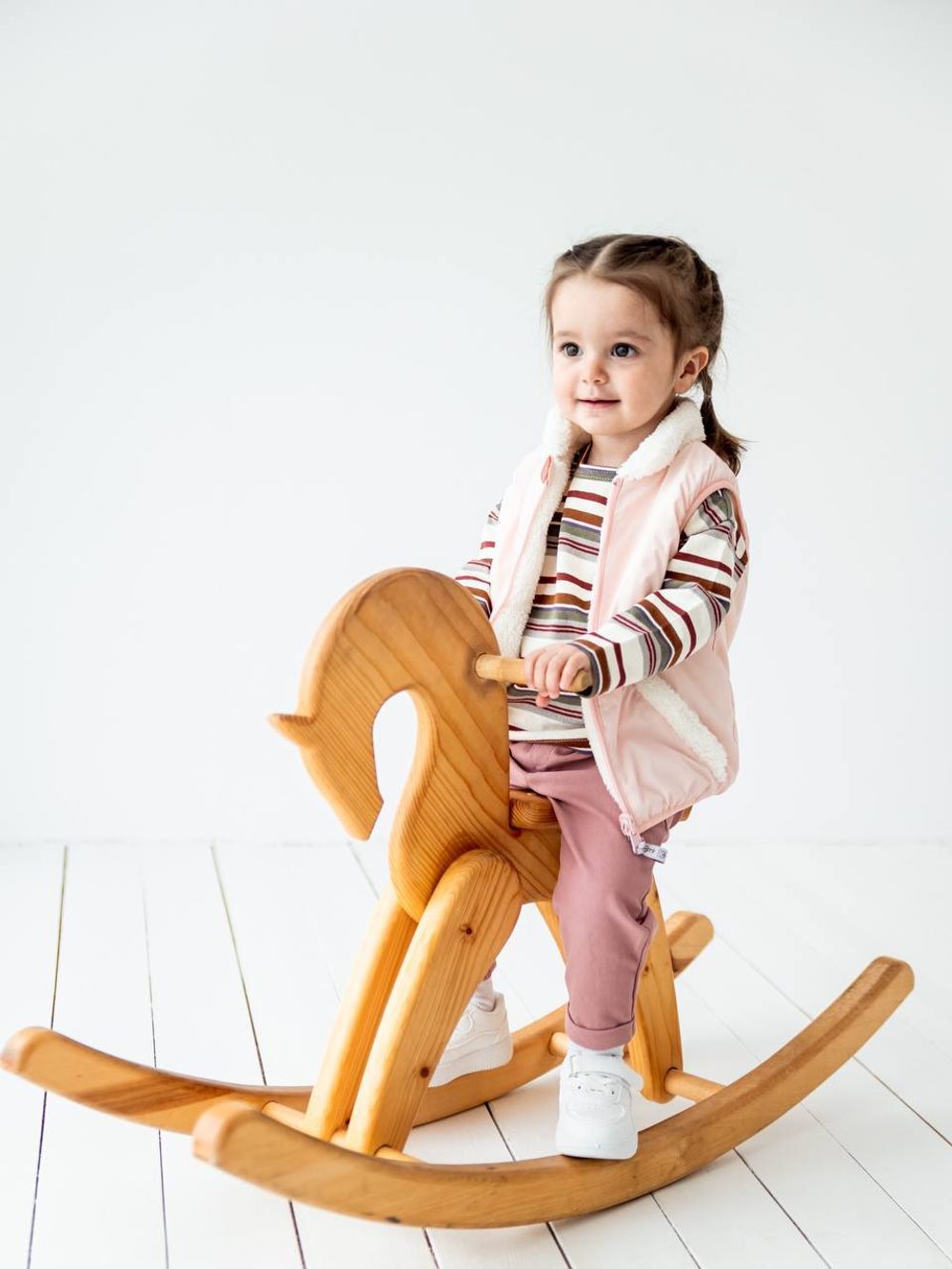 Жилет двусторонний "Пудра" 0+