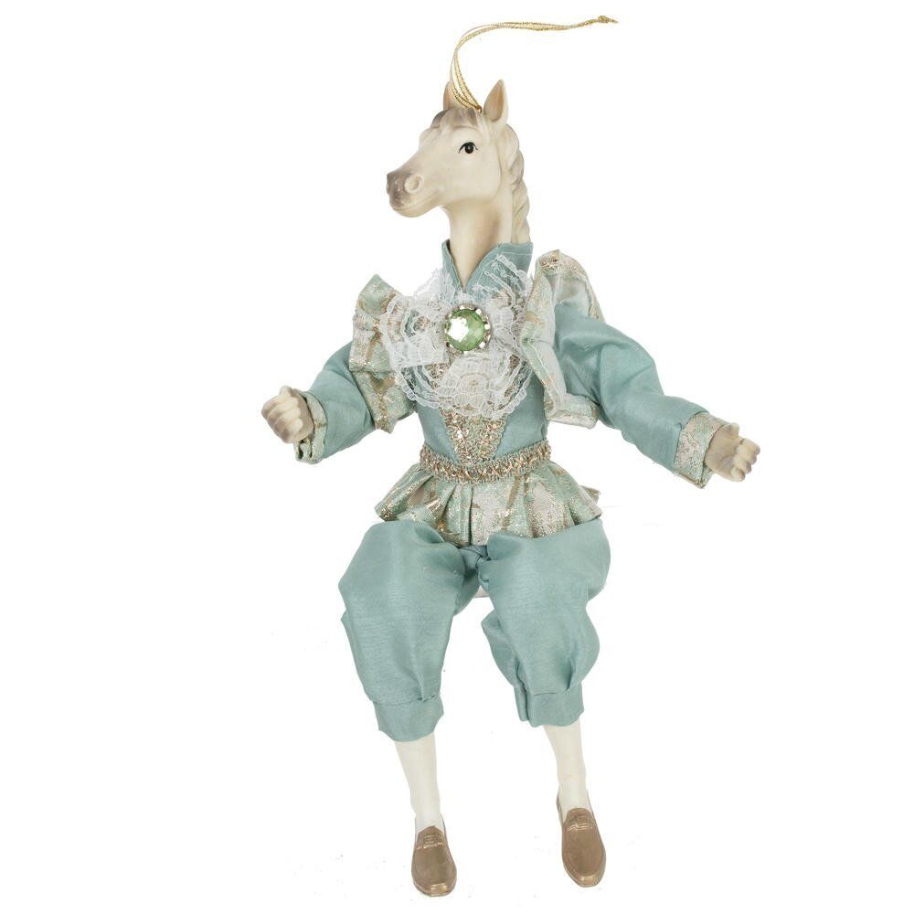 GAEM Игрушка набивная подвес "Лошадь", L15 W8 H37/21 см