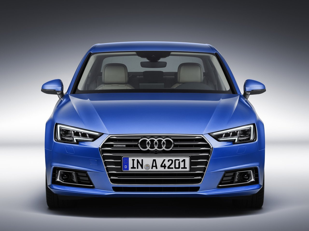Автоковрики для AUDI A4, B9 (2015-2022) Крепеж только на передних коврах.