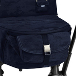 Коляска Cybex Priam IV Fashion Collections Rebellious Luxury Denim Blue 2 в 1 Chrome Brown