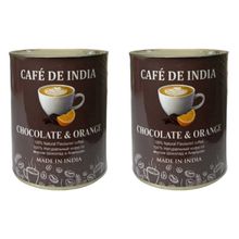 Кофе растворимый со вкусом шоколада и апельсина Bharat BAZAAR Chacolate Orange 100 г, 2 шт