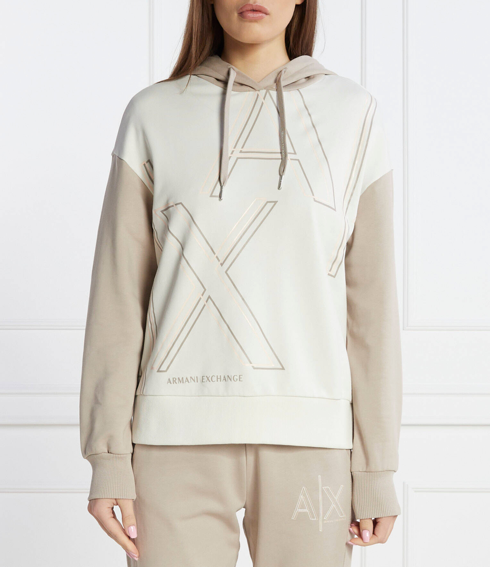 Худи Armani Exchange - бежевый(3DYM09 YJEBZ)
