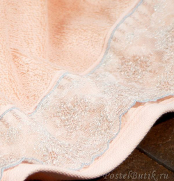 Элитное полотенце махровое Romantic Flowers айвори от Vossen Австрия