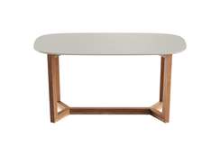 Стол обеденный Cross 2 160*85 см (дымка, бук)