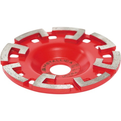 Чашка алмазная сегментная L-тип METALLICA Ultra 125x22,2 мм, по бетону   900833