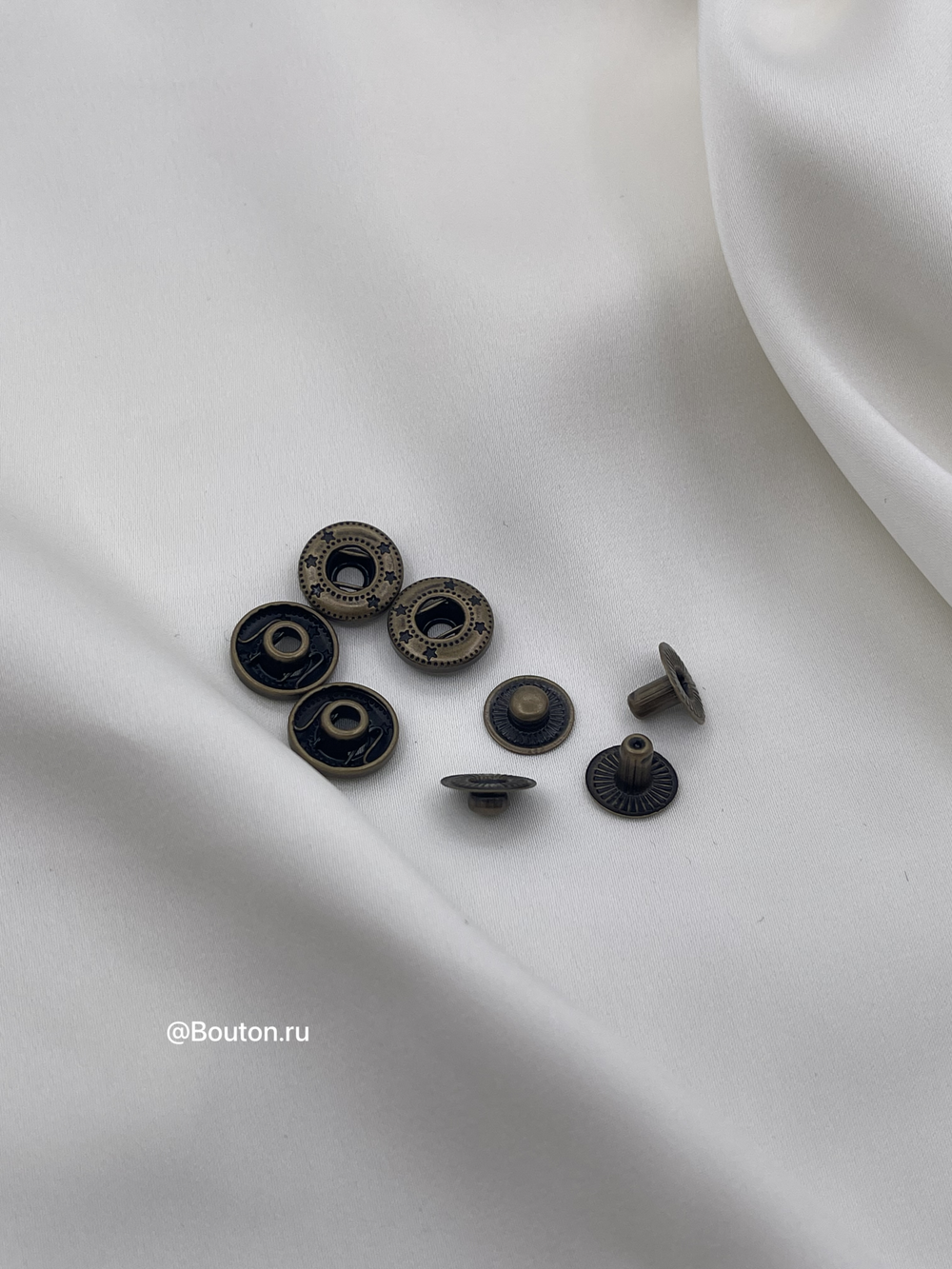 Ответные части для установочных кнопок бронзовые