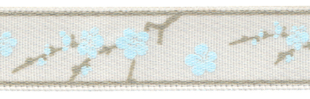 Лента атласная 12 мм с рисунком, цв.F10/001