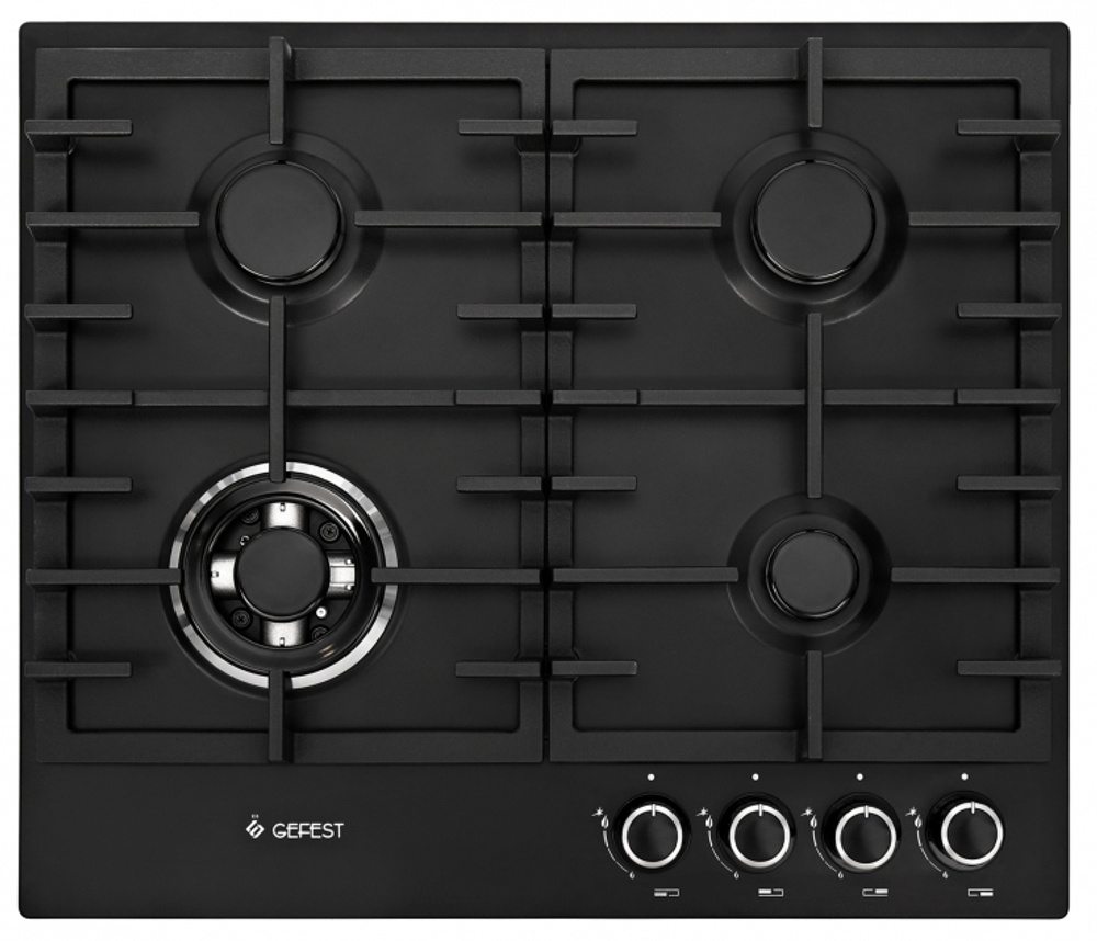 Поверхность варочная Гефест ПВГ 1214-01 К2 (черн.)