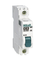 Автоматический выключатель DekRaft ВА-101 1п 50А С