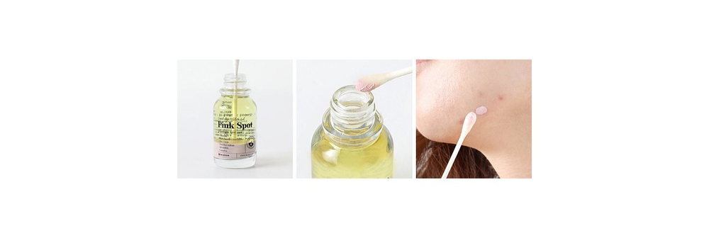 Mizon Good Bye Blemish Pink Spot - Сыворотка с порошком для местного применения против прыщей /   19  ml  / GTIN 8809663753399