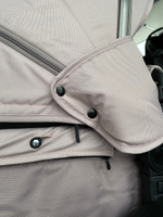 Коляска-трансформер LUXMOM 555-W 2В1 коричневый текстиль