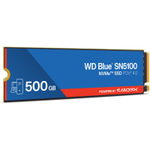 Твердотельный накопитель SSD 500GB WD Blue SN5100, NVMe, M.2 2280, PCI-E 4x4 [R/W - 6600/5600 MB/s]