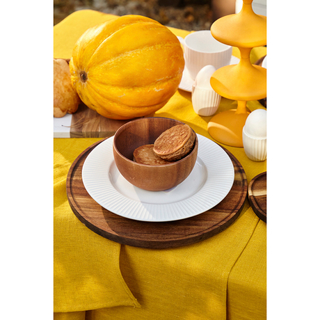 Набор тарелок 2шт 21см Liberty Jones Soft Ripples белый