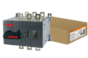 Рубильник ВНК-35-1 3П 250А реверсивный с установленной фронтальной ручкой управления TDM SQ0744-0403