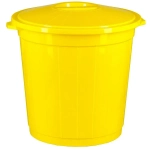 Бак 35л с крышкой (желтый) (комплект 10 шт)