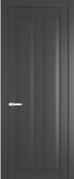 Дверь межкомнатная Профиль Дорс 1.7.1PD, цвет графит, эмаль, глухая
