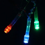 Гирлянда для дома 16м 180 ламп LED прозрач.пров.,8 реж, IP-20, Мультицвет (возможность соединения)