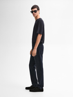 Massimo Dutti Легкие зауженные джинсы, индиго